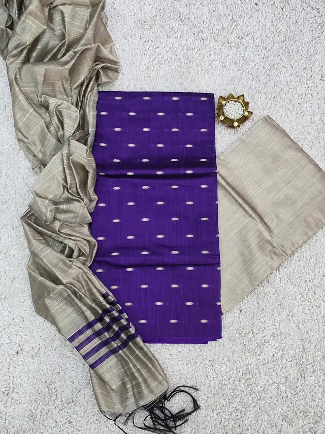 Semi Raw Silk