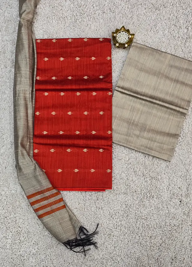 Semi Raw Silk