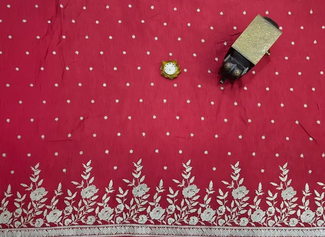 Semi Raw Silk