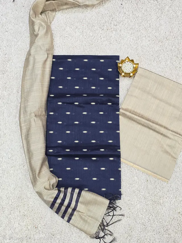 Semi Raw Silk