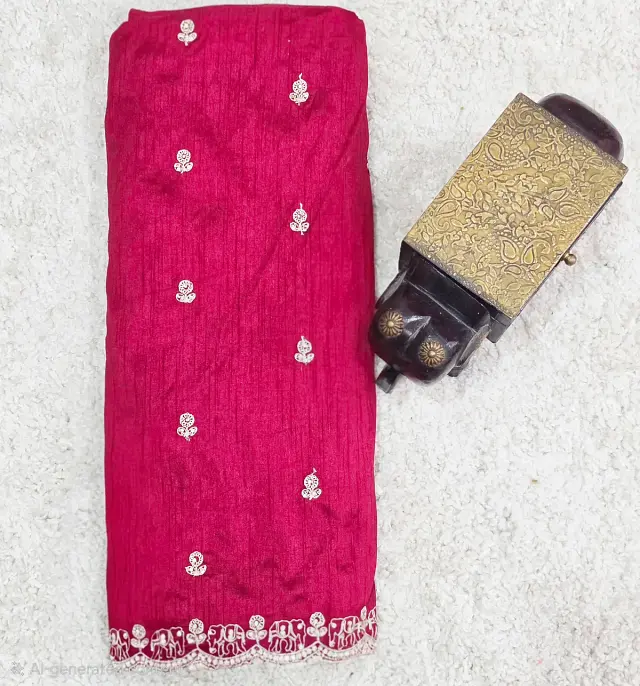 Semi Raw Silk