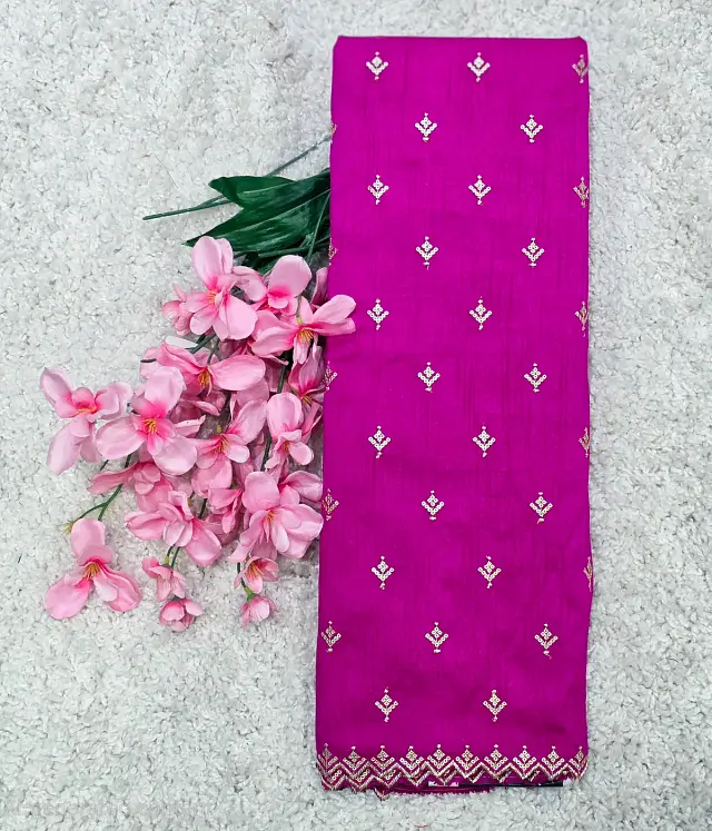 Semi Raw Silk