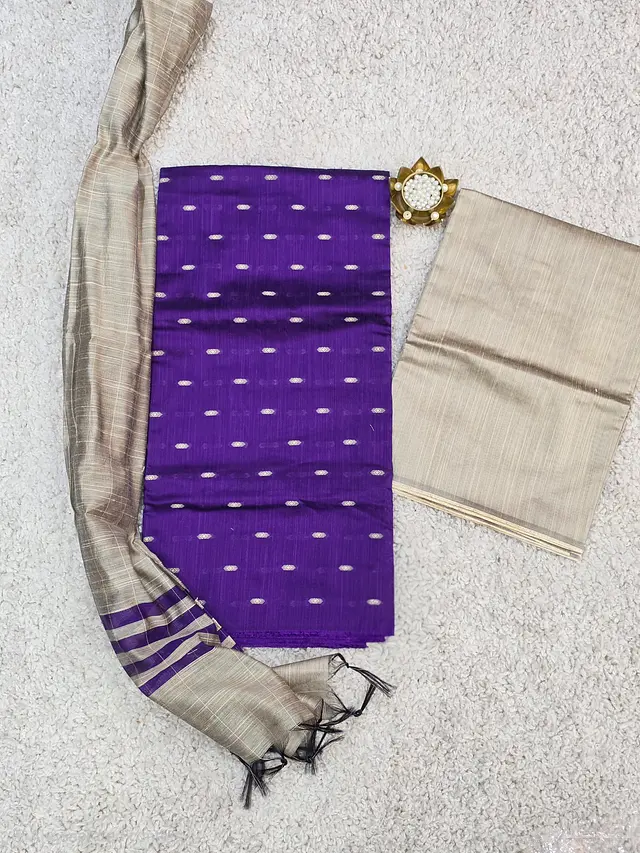 Semi Raw Silk