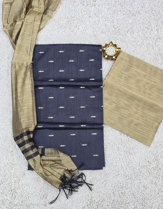Semi Raw Silk