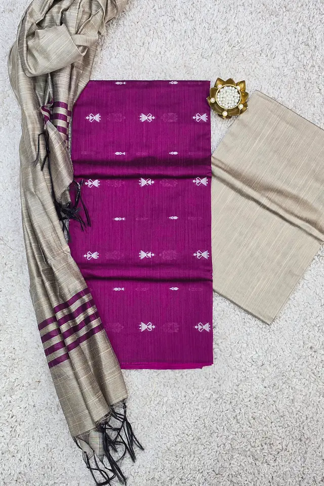 Semi Raw Silk