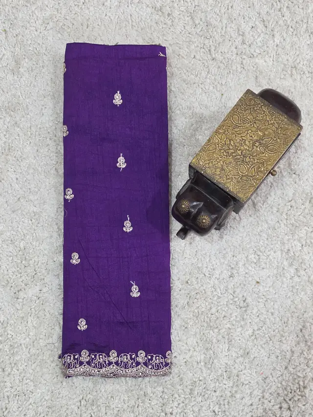 Semi Raw Silk