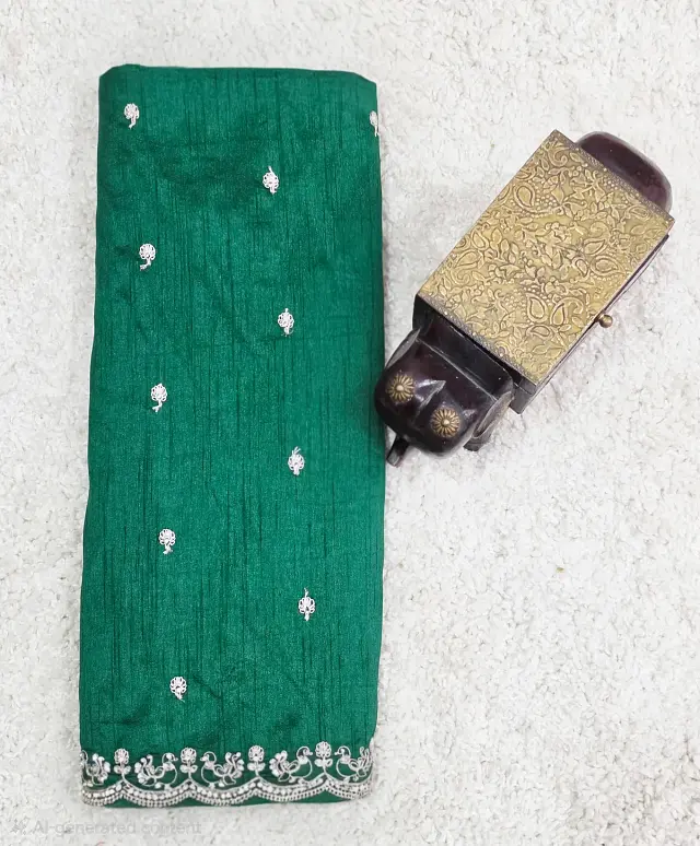 Semi Raw Silk