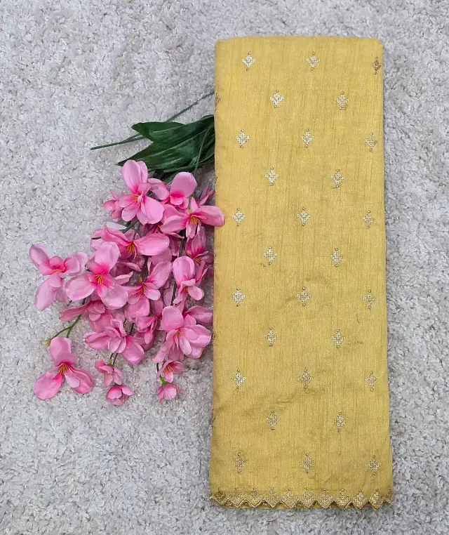 Semi Raw Silk