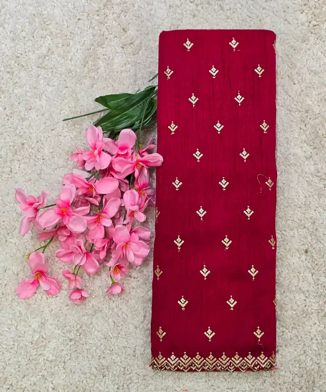 Semi Raw Silk